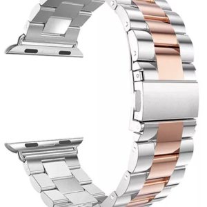 Silver with Rose Gold