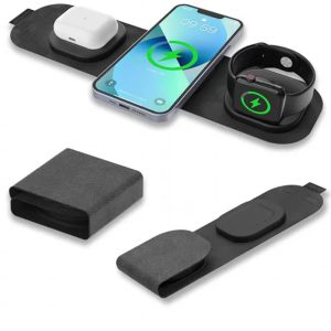 3 in 1 Folding Wireless Fast-Charger 15W
