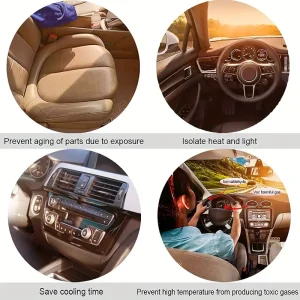 Alternative view of SunGuard Pro™: Foldable Car Windshield Sun Shade