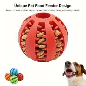 Alternative view of FeedTime™ Dog Ball Chew Toy