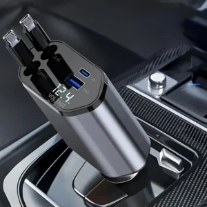 Alternative view of Fast Charge 66W Car Adapter | Dual Type-C + USB Ports