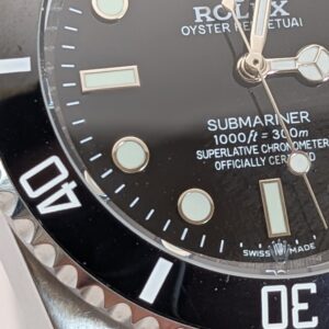 Alternative view of Rolex Submariner Black Superclone